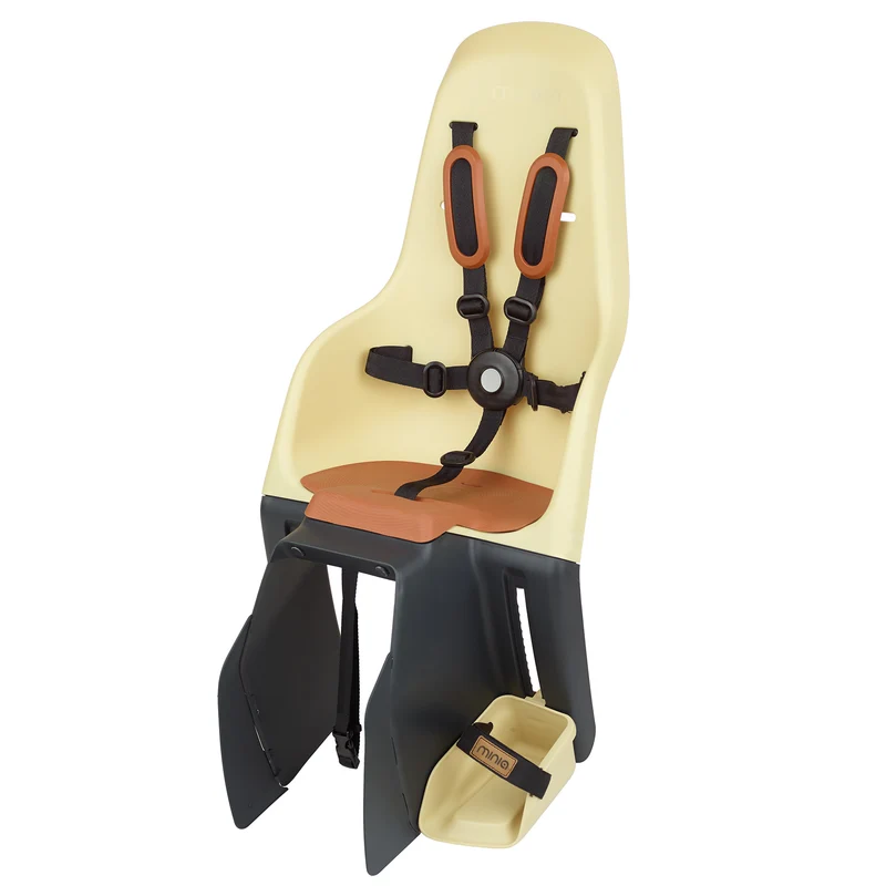 Siège vélo junior porte-bagages arrière pliant Minia