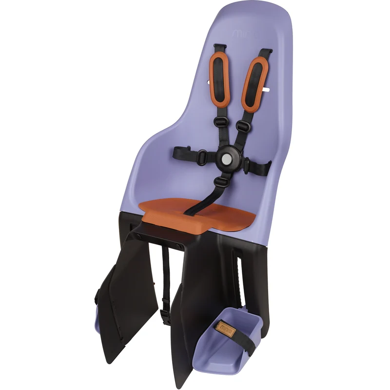 Siège vélo junior porte-bagages arrière pliant Minia