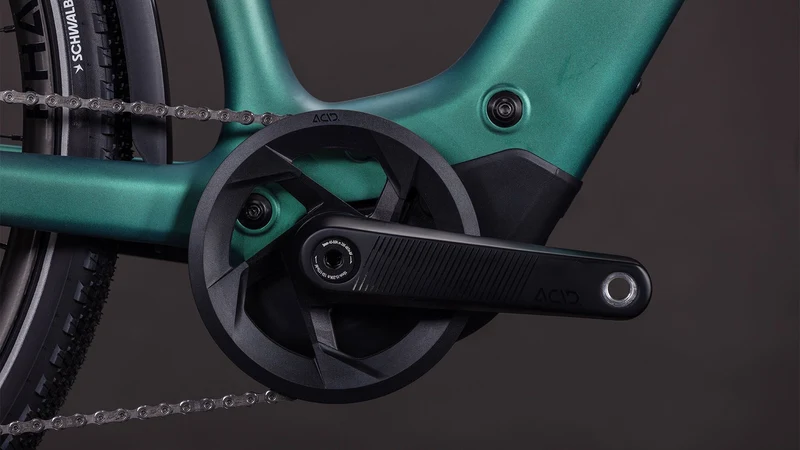 Cube Kathmandu Hybrid C:62 SLT 400 Wh X E-Bike Diamant 28" seafoam´n´chrome