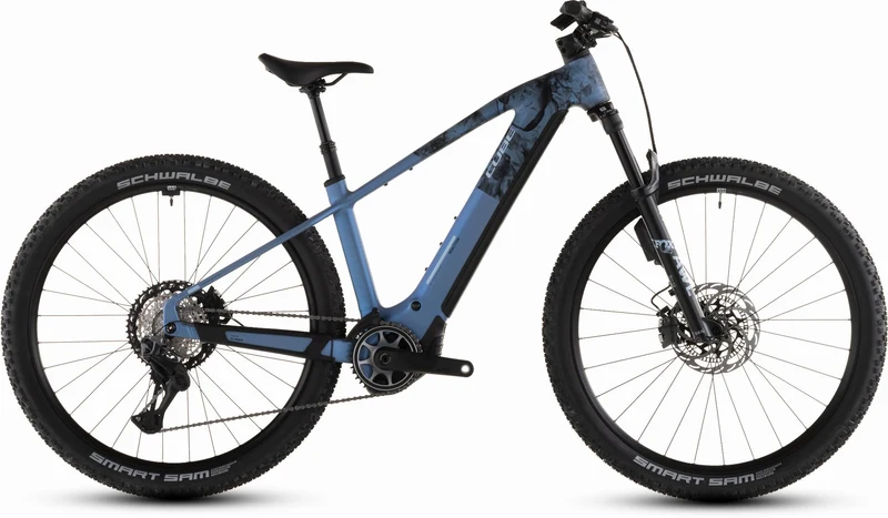 Cube Reaction Hybrid SLT 800 Wh E-Bike Hardtail Diamant hazeblue´n´fume