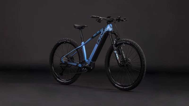 Cube Reaction Hybrid SLT 800 Wh E-Bike Hardtail Diamant hazeblue´n´fume