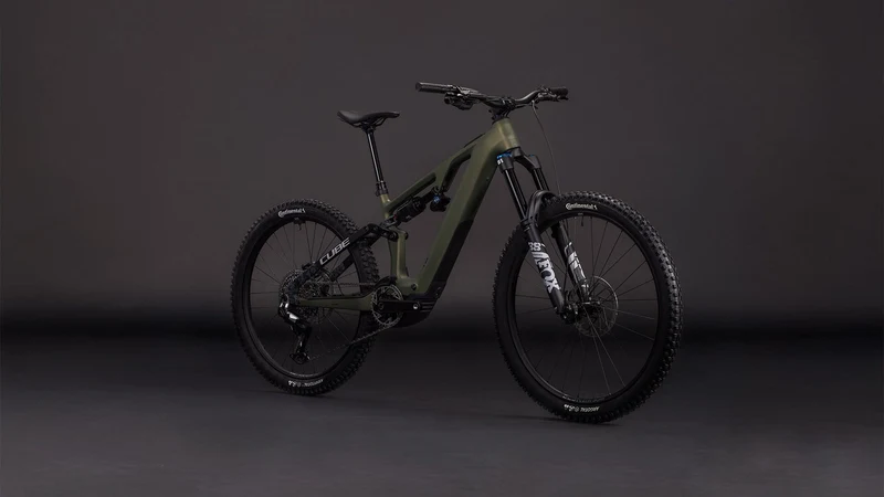 Cube AMS Hybrid 177 C:62 TM 600 Wh X E-Bike Fully 29" reedgreen´n´matrix