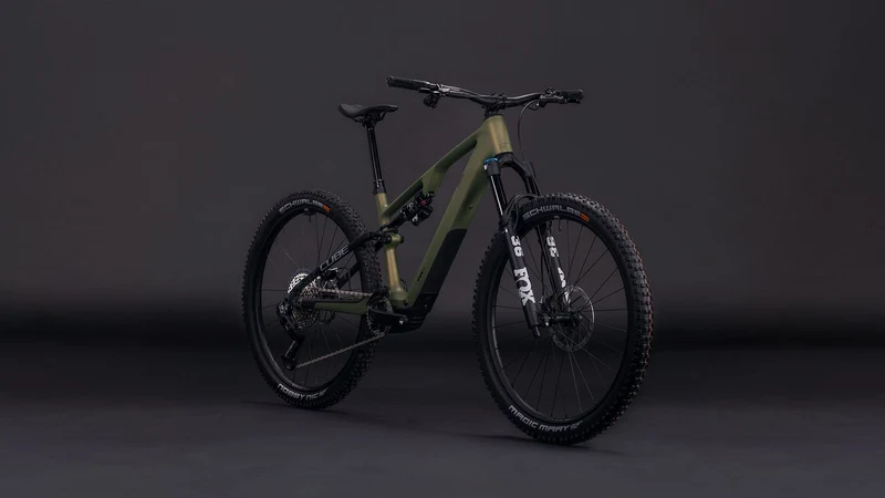 Cube AMS Hybrid One44 C:68X TM 400 Wh X E-Bike Fully 29" reedgreen´n´matrix