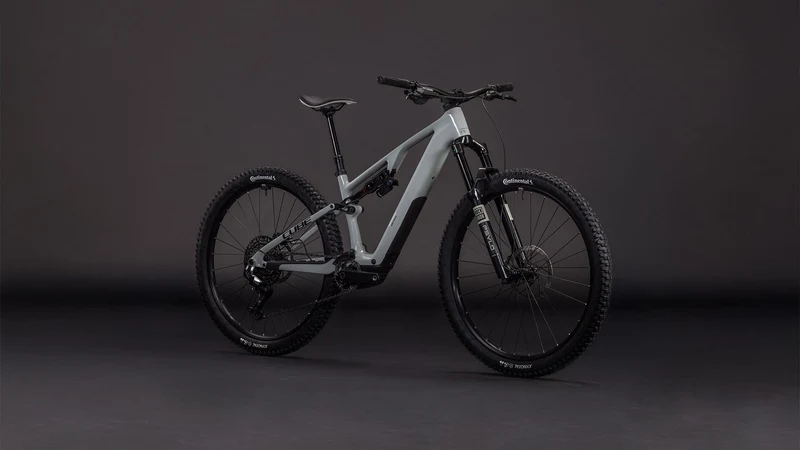 Cube AMS Hybrid One44 C:62 Race 400 Wh X E-Bike Fully 29" reedbeige´n´black