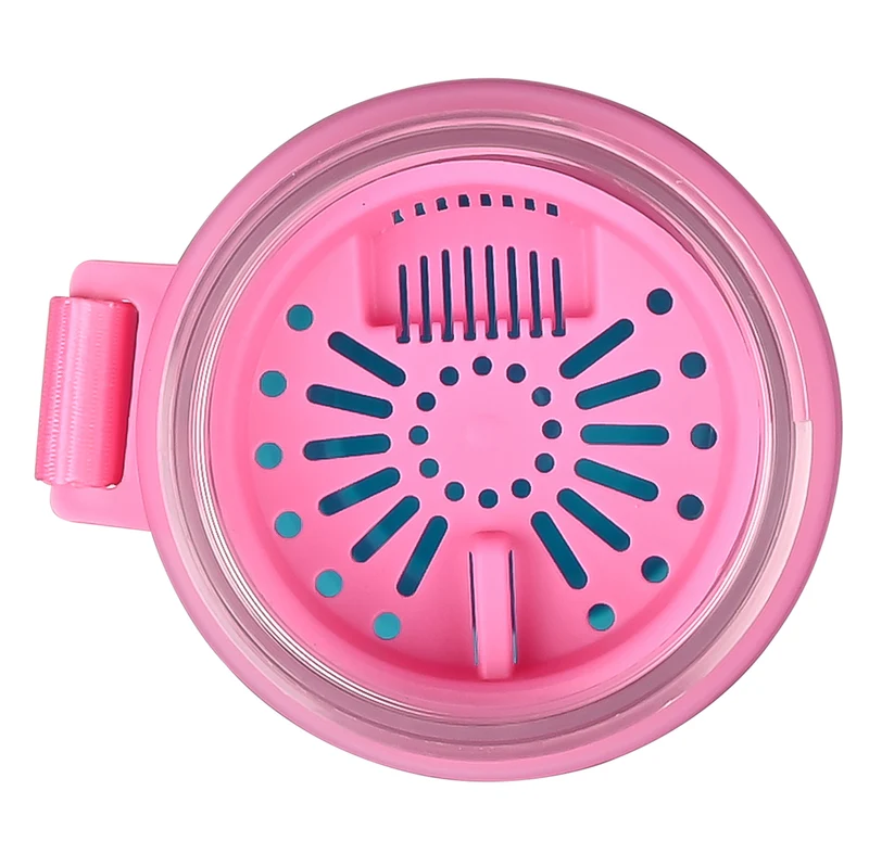 Trinkflasche 750 ml blau/rosa – Höhe 25 cm, Durchmesser ø 7,5 cm, 25 cm, 7,5 cm