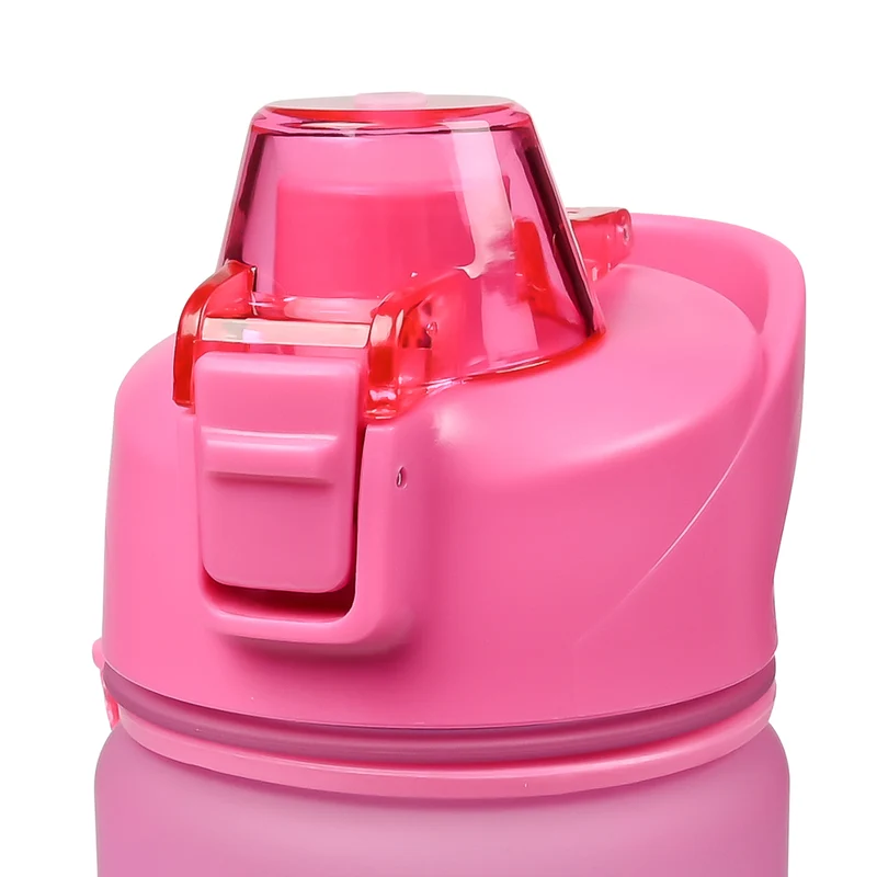 Trinkflasche 750 ml blau/rosa – Höhe 25 cm, Durchmesser ø 7,5 cm, 25 cm, 7,5 cm