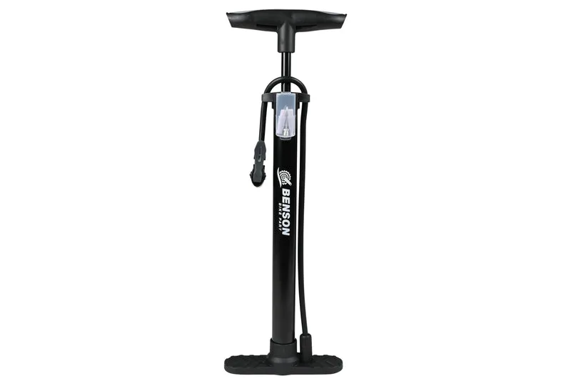 Fahrrad-Minipumpe – Höhe 37 cm, Schlauchlänge 50 cm, 37 cm, 50 cm, 10 BAR