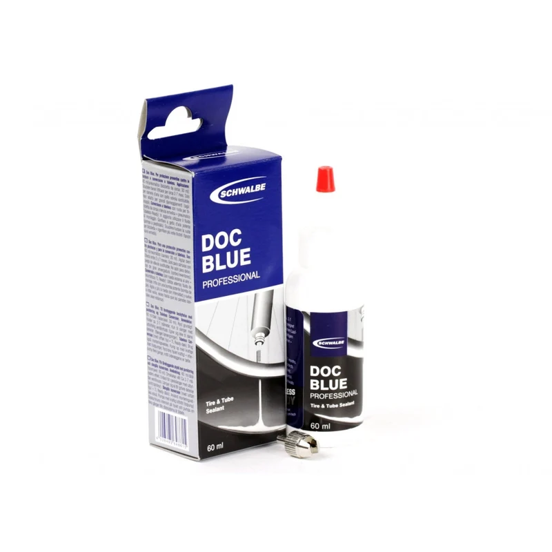 Liquide préventif et étanchéité pneu vélo Schwalbe Doc Blue Pro