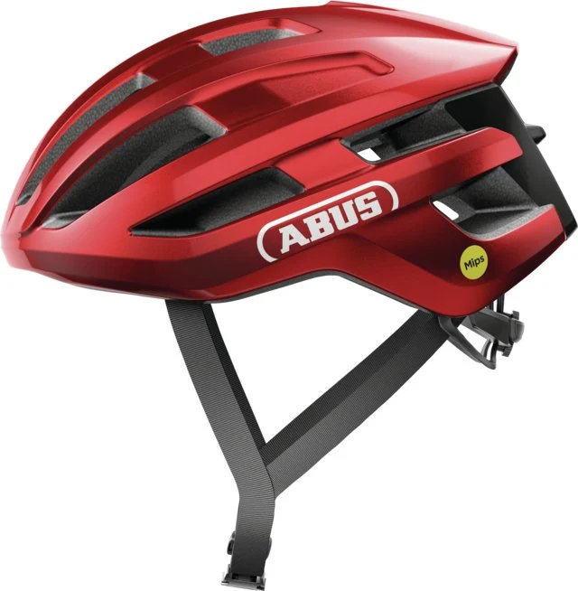 Abus Powerdome Mips Rennradhelm Blaze Red