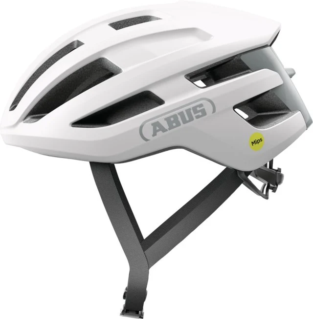 Abus Powerdome Mips Rennradhelm Polarweiß