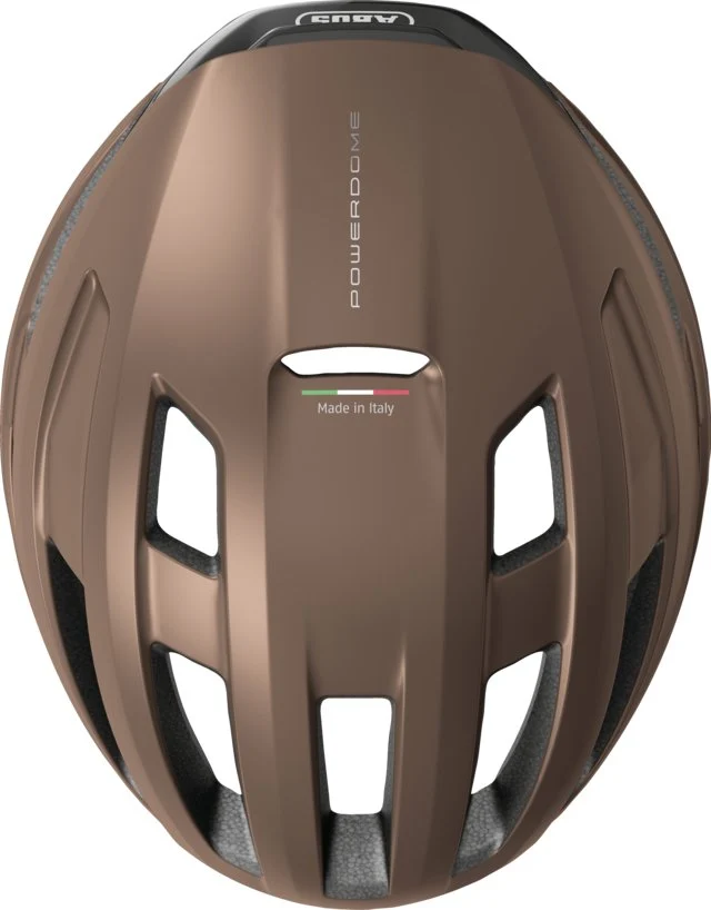 Abus Powerdome Ace Rennradhelm Metallic Kupfer