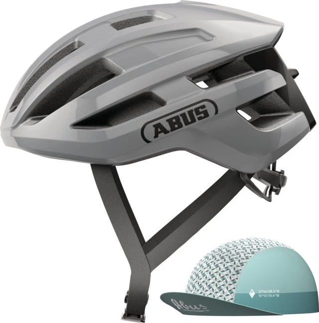 Abus Powerdome Ace Rennradhelm Renngrau
