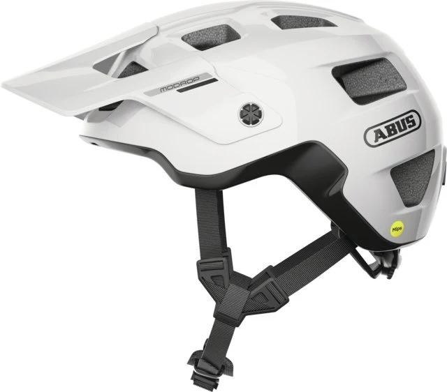 Abus Modrop Mips MTB-Helm Glänzend Weiß