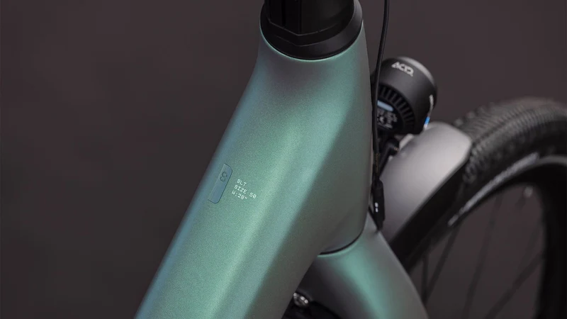 Cube Kathmandu Hybrid C:62 SLT 400X Wh E-Bike Easy Entry 28" seafoam´n´chrome