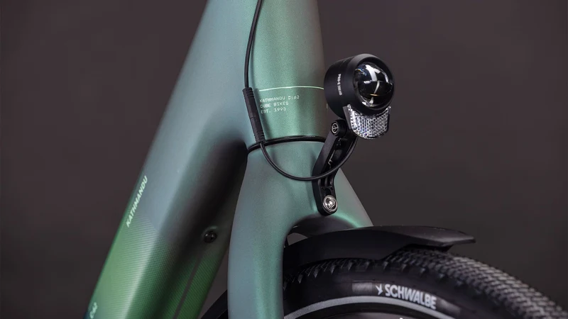 Cube Kathmandu Hybrid C:62 SLT 400X Wh E-Bike Easy Entry 28" seafoam´n´chrome