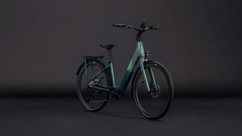 Cube Kathmandu Hybrid C:62 SLT 400X Wh E-Bike Easy Entry 28" seafoam´n´chrome