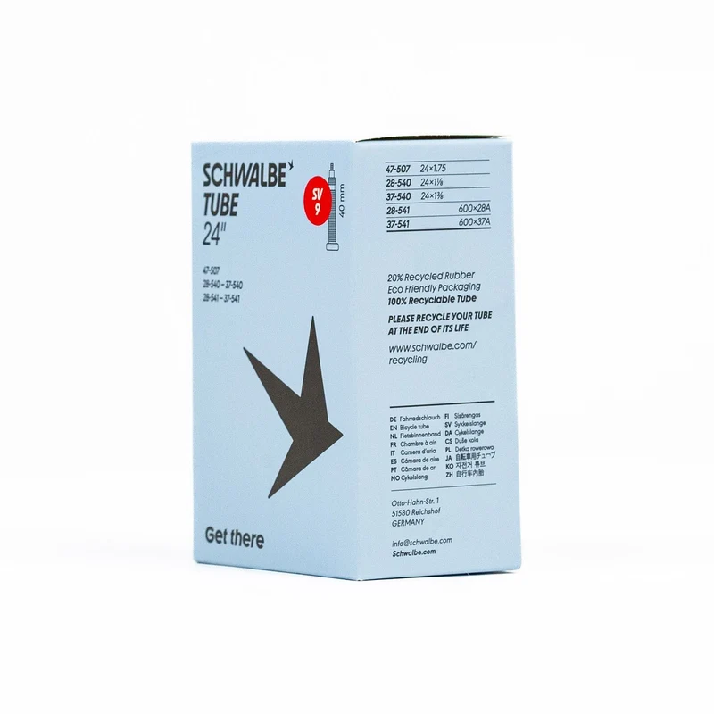 Chambre à air Schwalbe 24 pouces / 600A