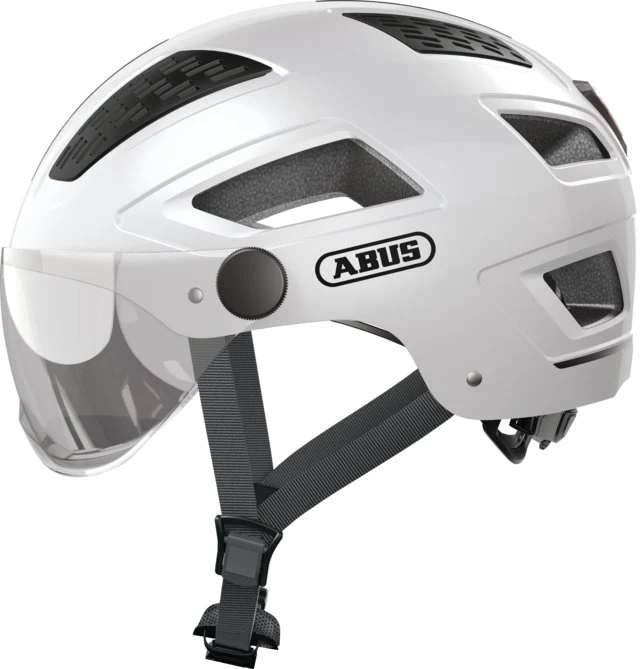 Abus Hyban 2.0 Ace Stadthelm Polarweiß