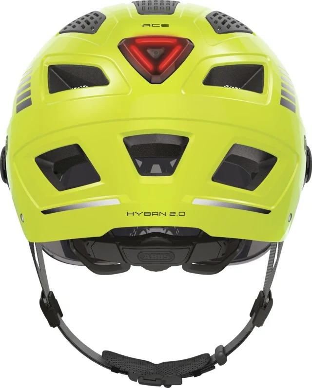 Abus Hyban 2.0 Ace Stadthelm Signalgelb