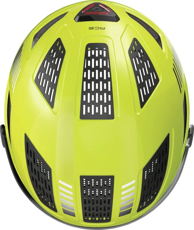 Abus Hyban 2.0 Ace Stadthelm Signalgelb
