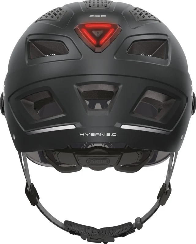 Abus Hyban 2.0 Ace Stadthelm Velvet Black