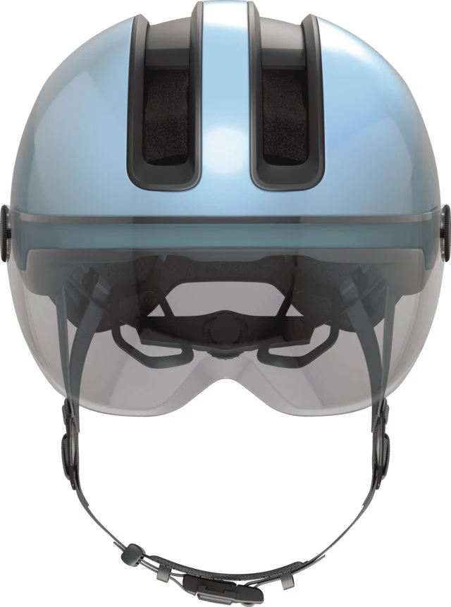 Abus Hud-Y Ace Stadthelm Eisblau