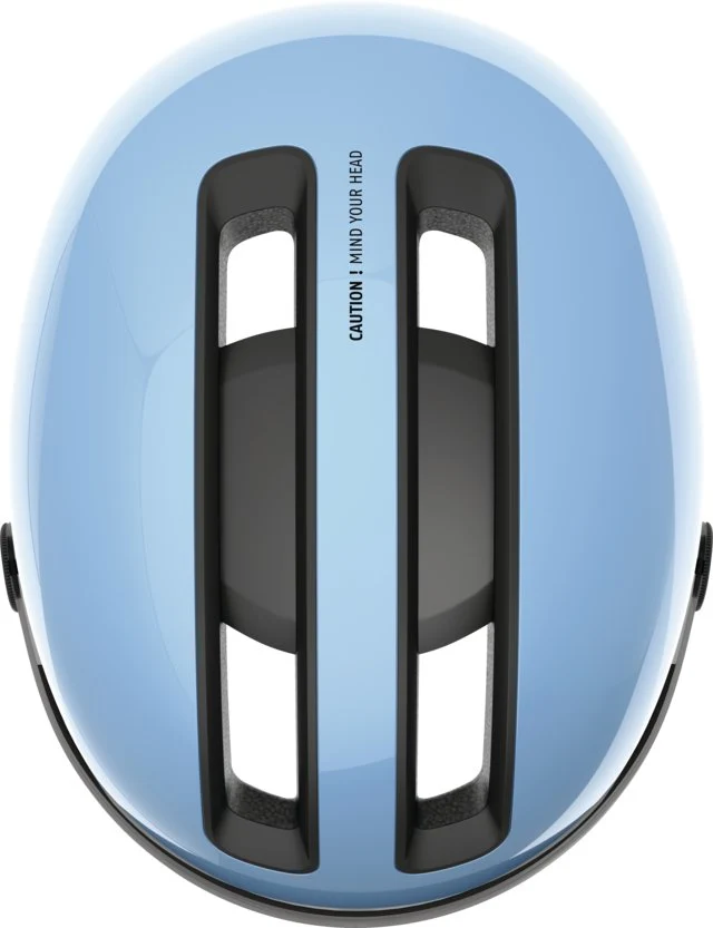 Abus Hud-Y Ace Stadthelm Eisblau