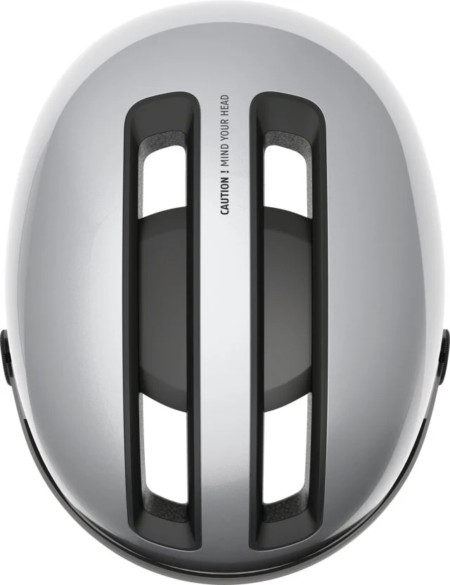 Abus Hud-Y Ace Stadthelm Gleam Silver
