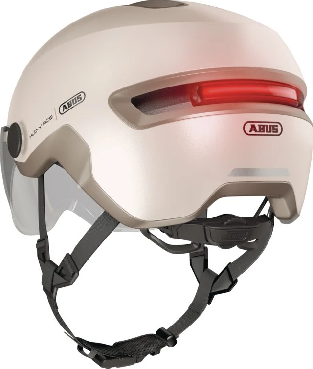 Abus Hud-Y Ace Stadthelm Champagner Gold
