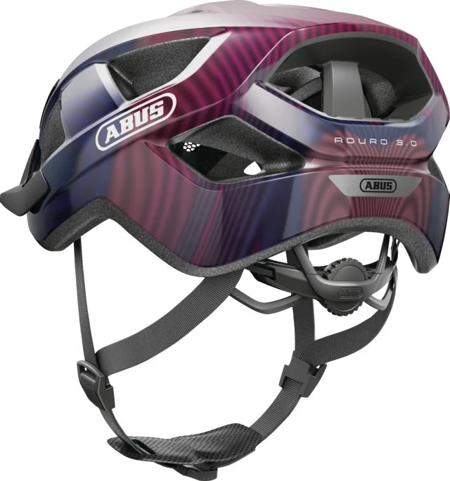 Abus Aduro 3.0 Stadthelm Purple Waves