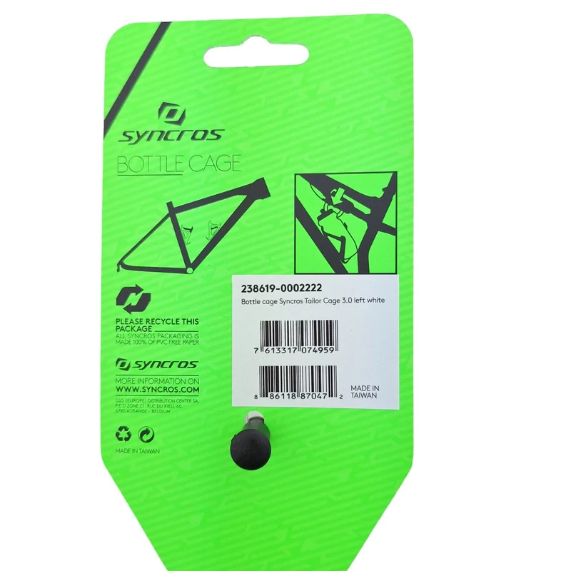 Syncros Flaschenhalter Tailor Cage 3.0 L weiß