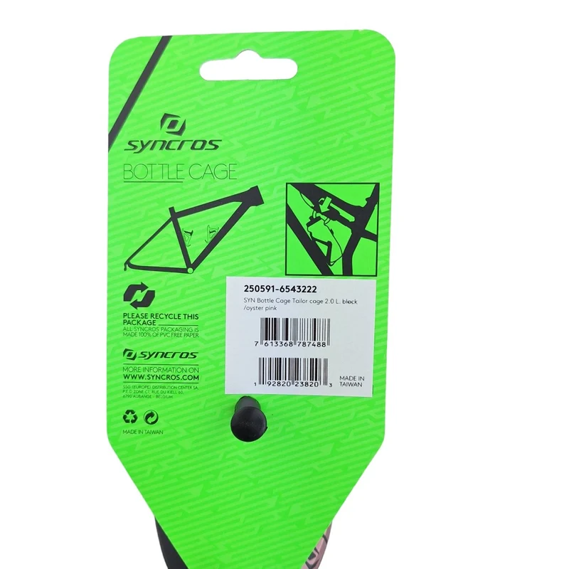 Syncros Flaschenhalter Tailor Cage 2.0 L schwarz pink