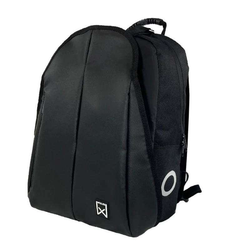 Sacoche vélo convertible en sac à dos noir Willex