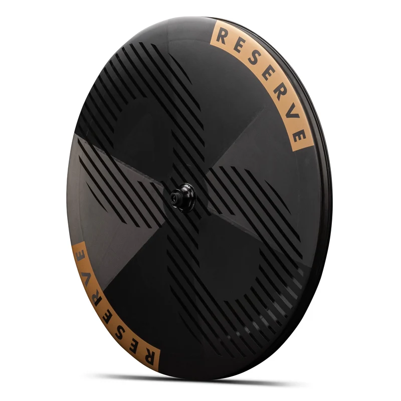 Reserve Infinity Disc Turbulent Aero Carbon Rennrad-Vorderrad Schwarz