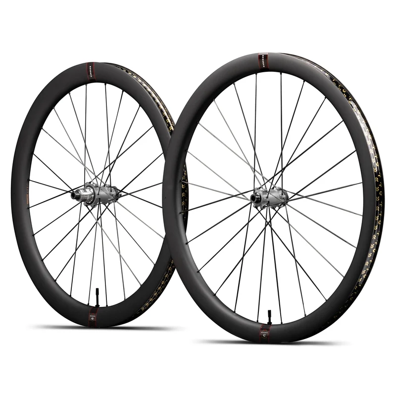 Reserve 42/49 SL Turbulent Aero Rennrad-Laufradsatz Tune Pico Carbon Spoke XDR/HG-EV Center Lock Schwarz