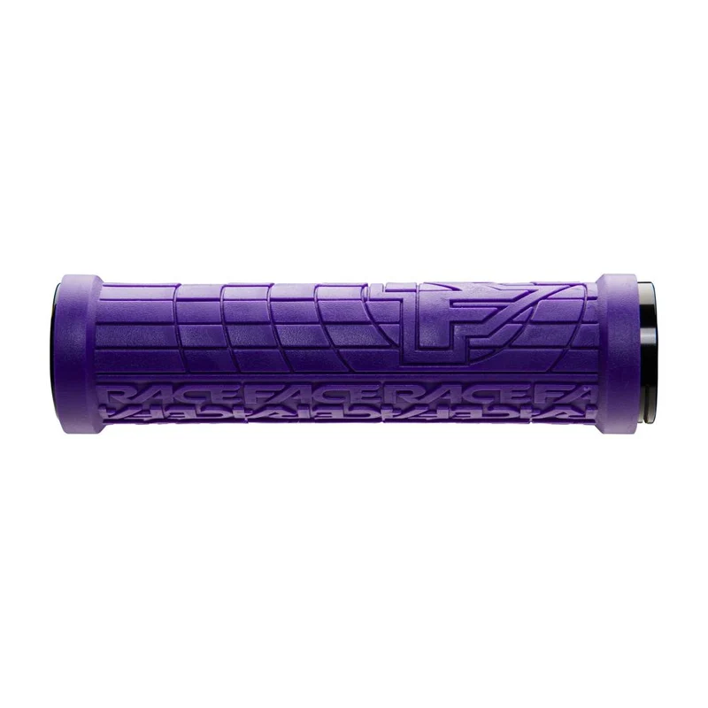 Race Face Grippler Lock-On Griff, 30mm, purple lila - maximaler Halt und Kontrolle