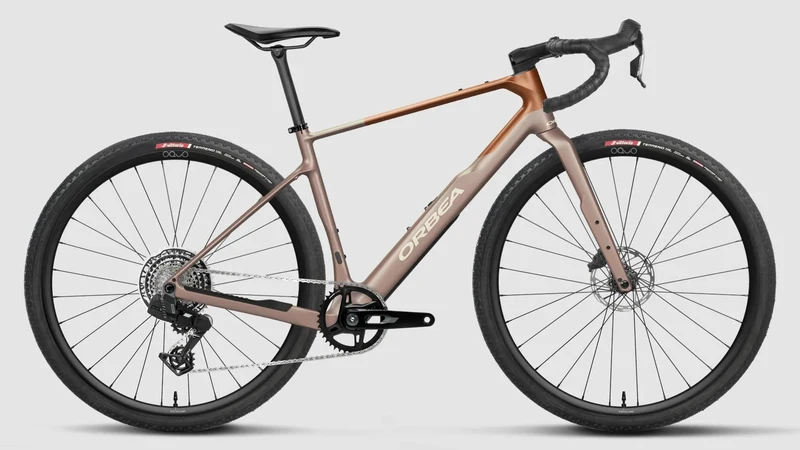 Orbea Terra M31eTEAM 1X 2027 Nickel Matt/Metallic Cinamon Matt
