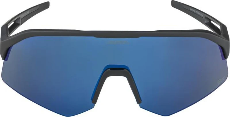 Alpina Sonic HR Q-Lite Sportbrille black matt/mirror blue one size