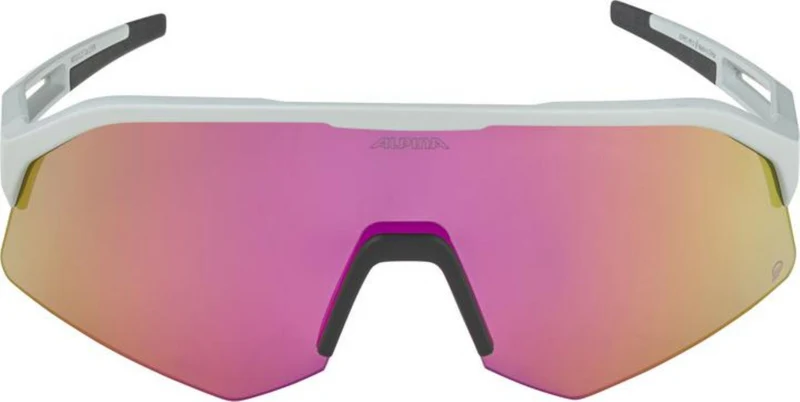 Alpina Sonic HR Q Sportbrille smoke-grey matt/mirror pink one size