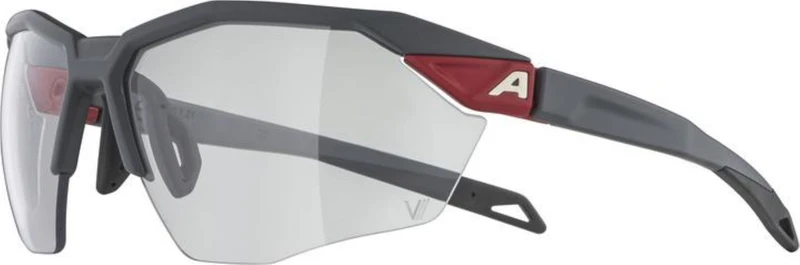 Alpina Twist Six S HR V Sportbrille midnight-grey matt/varioflex black one size