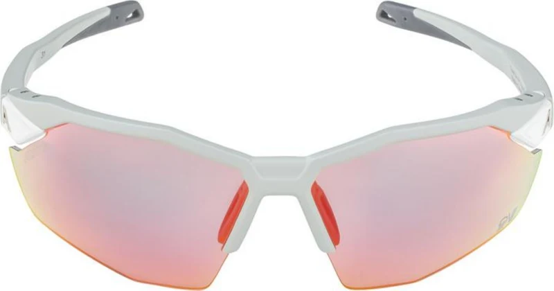 Alpina Twist Six S HR QV Sportbrille smoke-grey matt/quattro/variofl.mirror+ rainb. one size