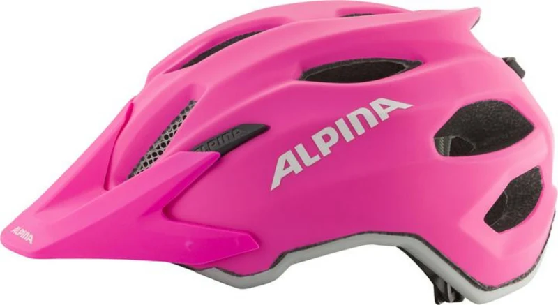 Alpina Carapax Junior Kinder-Helm shocking-pink matt 51-56 cm
