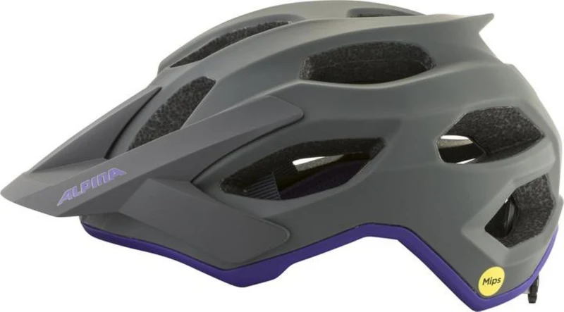 Alpina Apax Mips MTB-Helm midnight-grey purple matt 52-57 cm