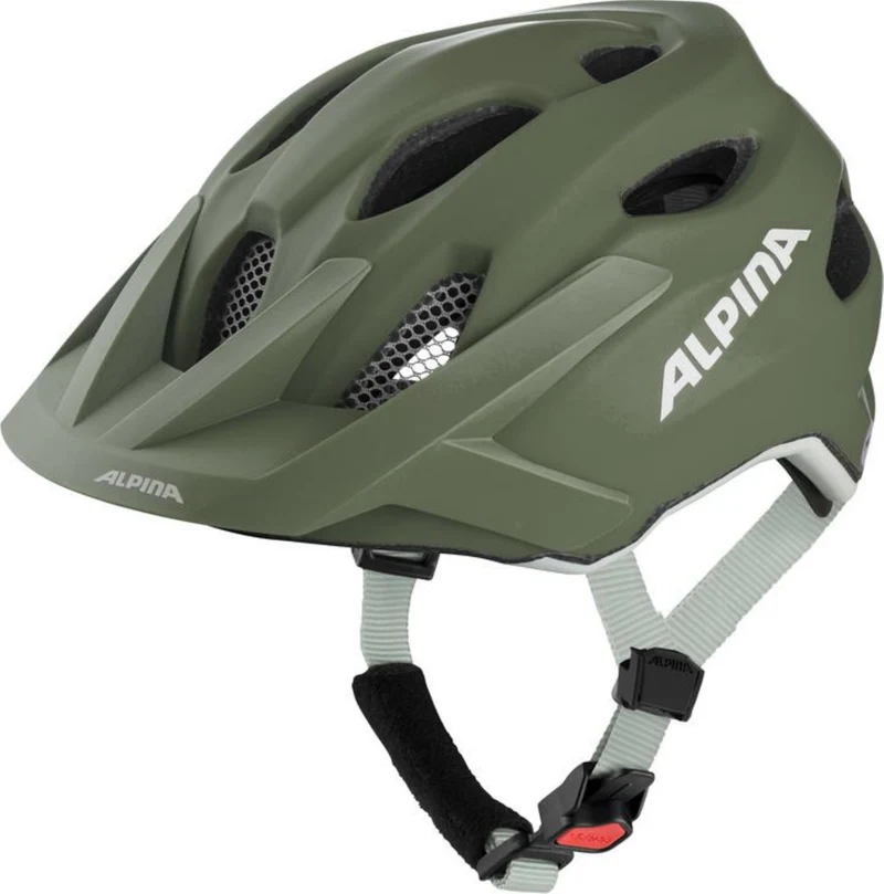 Alpina Apax Junior Mips Kinder-Helm olive matt 51-56 cm