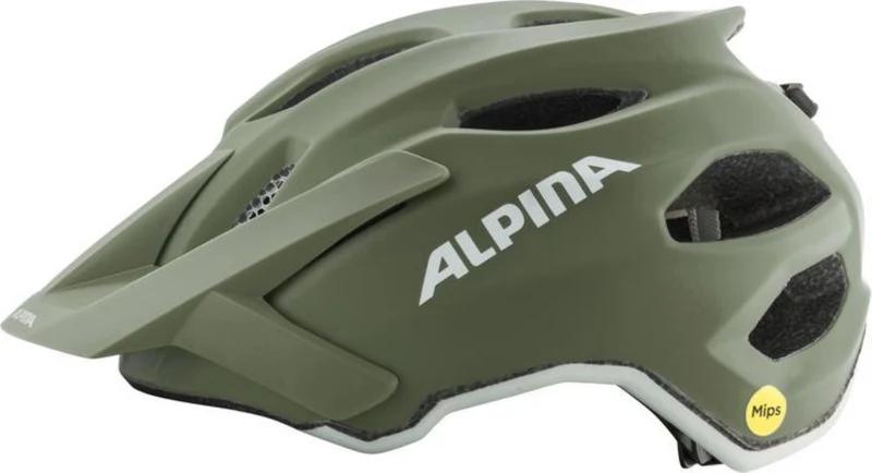 Alpina Apax Junior Mips Kinder-Helm olive matt 51-56 cm