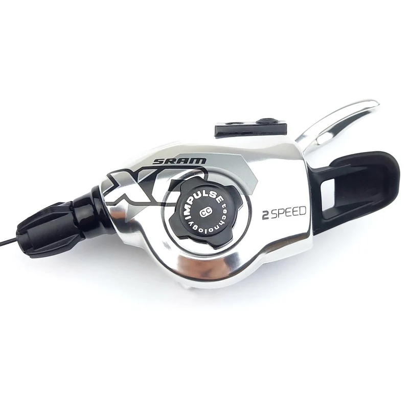 SRAM X0 Schalthebel links silber (2-fach)