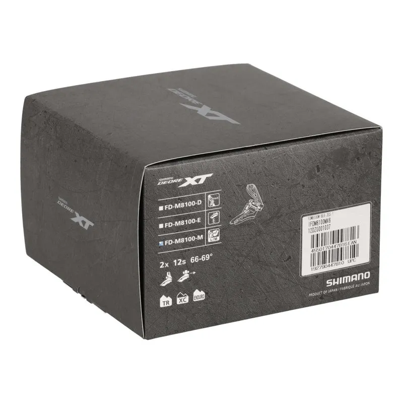 Shimano XT FD-M8100-M Umwerfer 2x12 Schelle