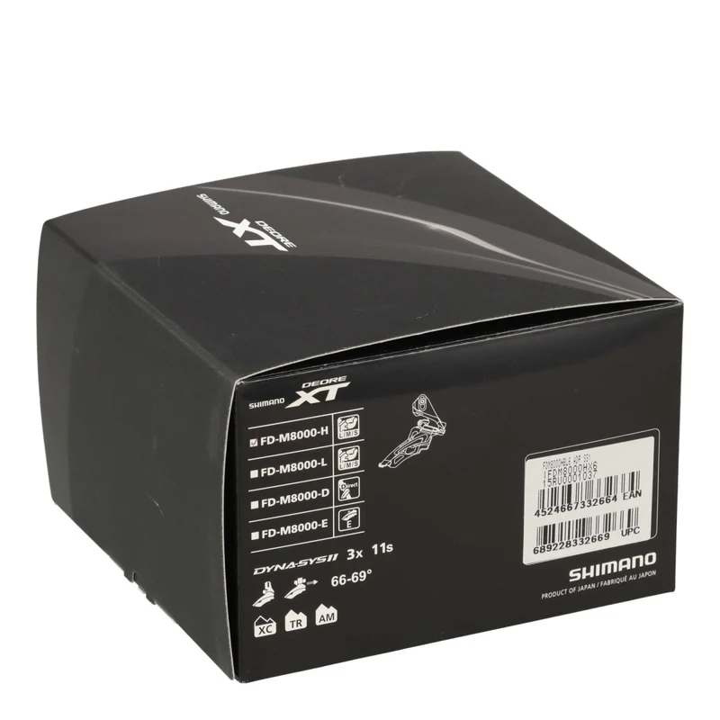 Shimano XT FD-M8000-H Umwerfer 3x11 High Clamp