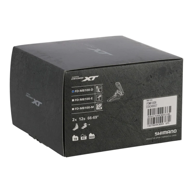 Shimano XT FD-M8100-D Umwerfer 2x12 Direct Mount High