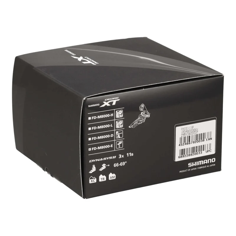 Shimano XT FD-M8000-E Umwerfer 3x11 Direct Mount Low